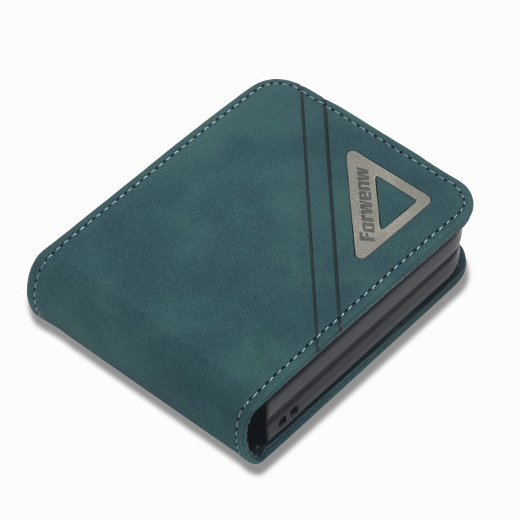 For Samsung Galaxy Z Flip3 5G Forwenw Dual-side Buckle Leather Phone Case