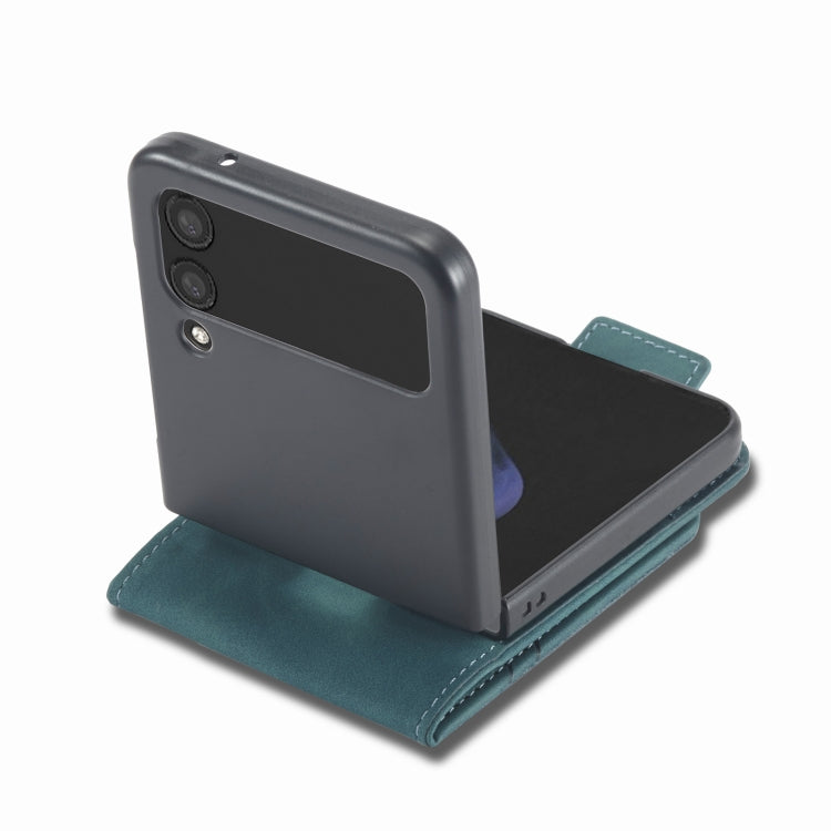 For Samsung Galaxy Z Flip3 5G Forwenw Dual-side Buckle Leather Phone Case