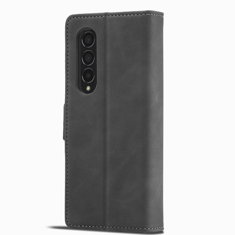 For Samsung Galaxy Z Fold4 Forwenw Dual-side Buckle Leather Phone Case