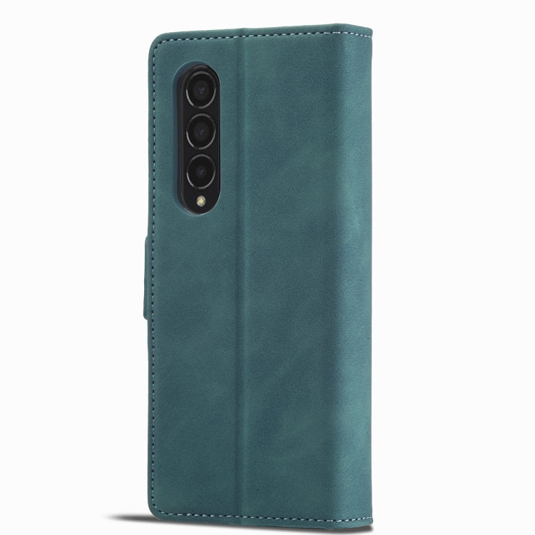 For Samsung Galaxy Z Fold4 Forwenw Dual-side Buckle Leather Phone Case