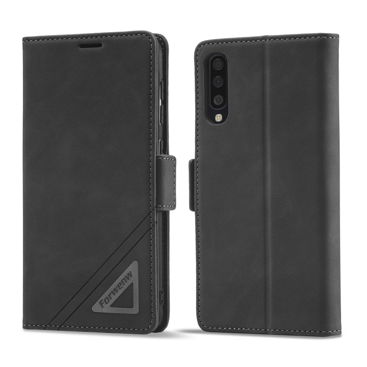 For Samsung Galaxy A50 / A50s / A30s Forwenw Dual-side Buckle Leather Phone Case