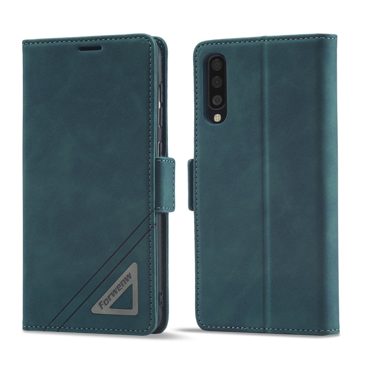 For Samsung Galaxy A50 / A50s / A30s Forwenw Dual-side Buckle Leather Phone Case