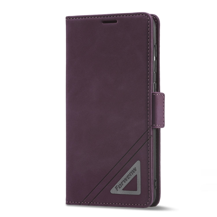 For Samsung Galaxy A50 / A50s / A30s Forwenw Dual-side Buckle Leather Phone Case