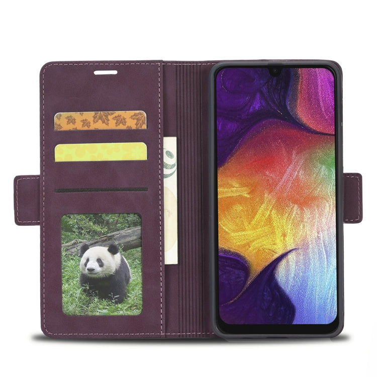 For Samsung Galaxy A50 / A50s / A30s Forwenw Dual-side Buckle Leather Phone Case