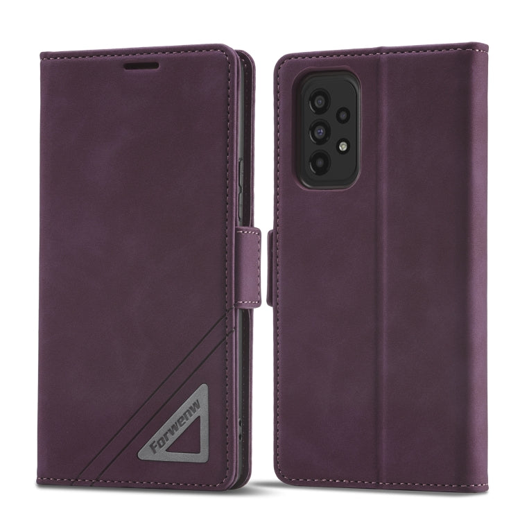 For Samsung Galaxy A23 / F23 / M23 Forwenw Dual-side Buckle Leather Phone Case
