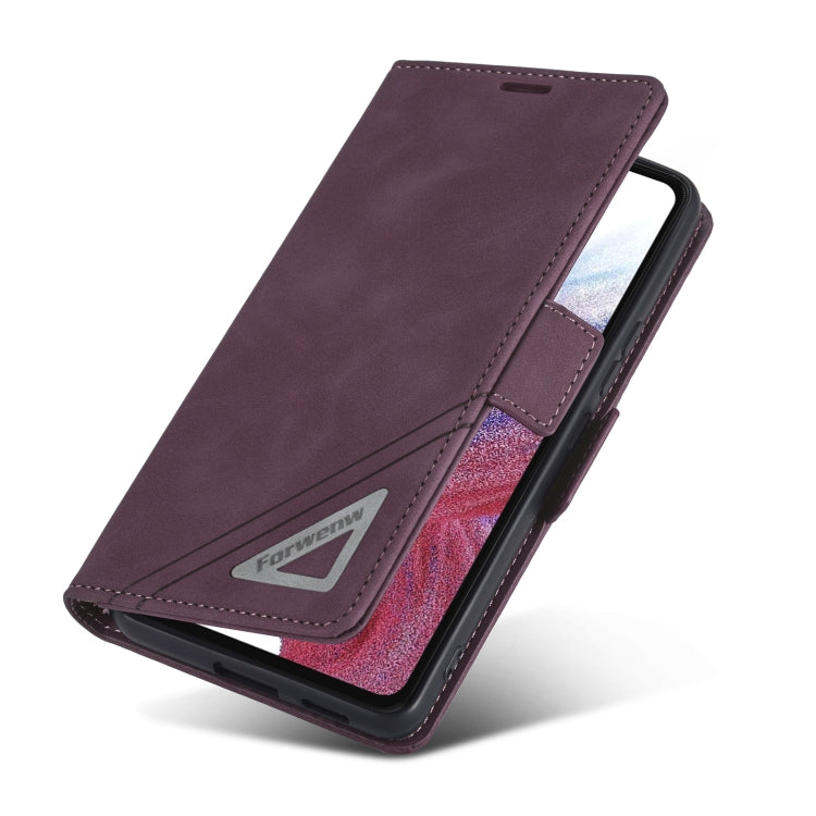 For Samsung Galaxy A23 / F23 / M23 Forwenw Dual-side Buckle Leather Phone Case