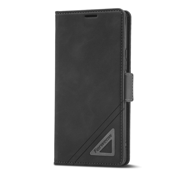 For Samsung Galaxy A33 5G Forwenw Dual-side Buckle Leather Phone Case