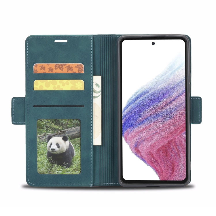 For Samsung Galaxy A33 5G Forwenw Dual-side Buckle Leather Phone Case