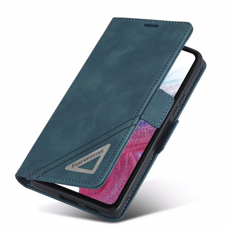 For Samsung Galaxy A33 5G Forwenw Dual-side Buckle Leather Phone Case
