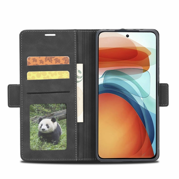 For Xiaomi Redmi Note 10 Pro / Note 10 Pro Max Forwenw Dual-side Buckle Leather Phone Case