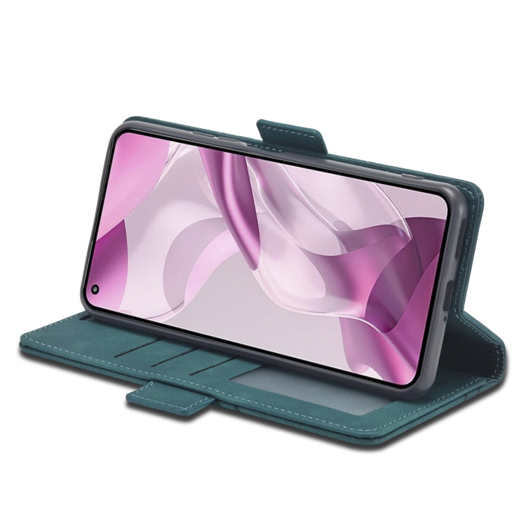 For Xiaomi Mi 11 Lite Forwenw Dual-side Buckle Leather Phone Case