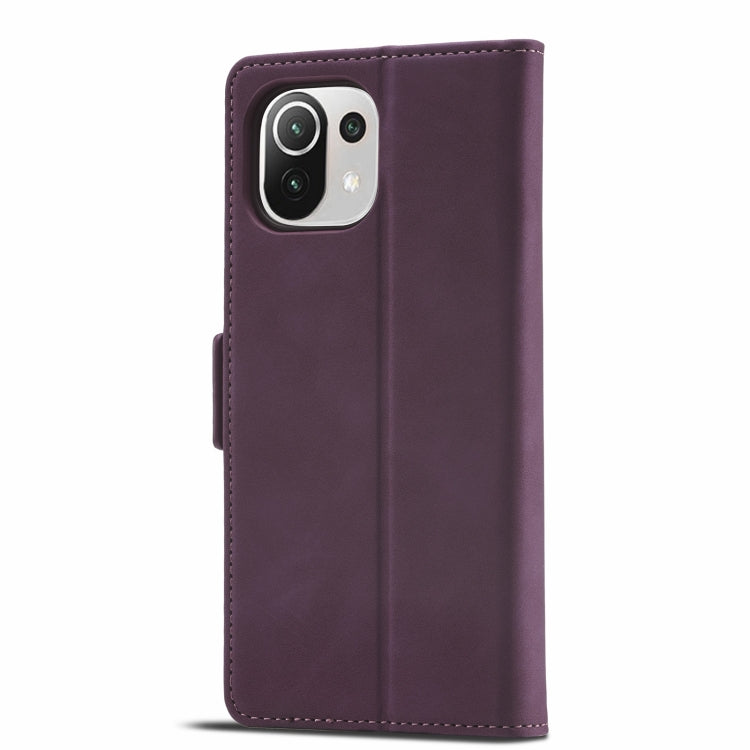 For Xiaomi Mi 11 Lite Forwenw Dual-side Buckle Leather Phone Case