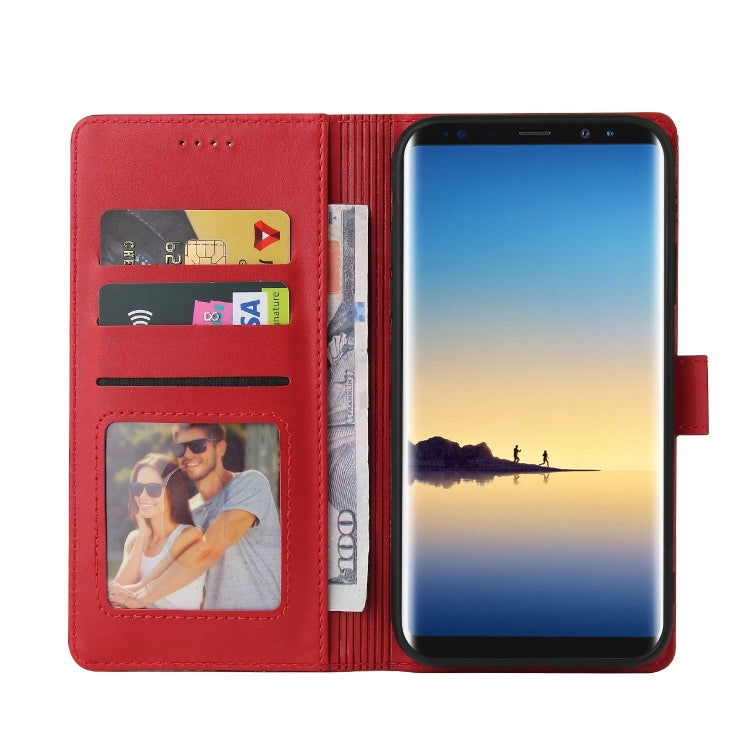 For Samsung Galaxy Note8 GQUTROBE Skin Feel Magnetic Leather Phone Case
