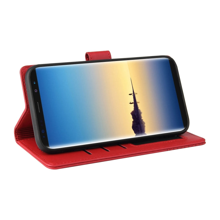 For Samsung Galaxy Note8 GQUTROBE Skin Feel Magnetic Leather Phone Case
