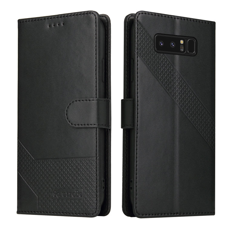 For Samsung Galaxy Note8 GQUTROBE Skin Feel Magnetic Leather Phone Case