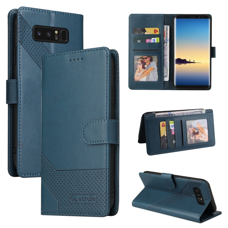 For Samsung Galaxy Note8 GQUTROBE Skin Feel Magnetic Leather Phone Case