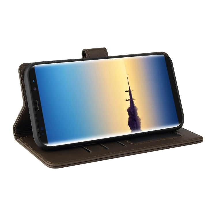 For Samsung Galaxy Note8 GQUTROBE Skin Feel Magnetic Leather Phone Case
