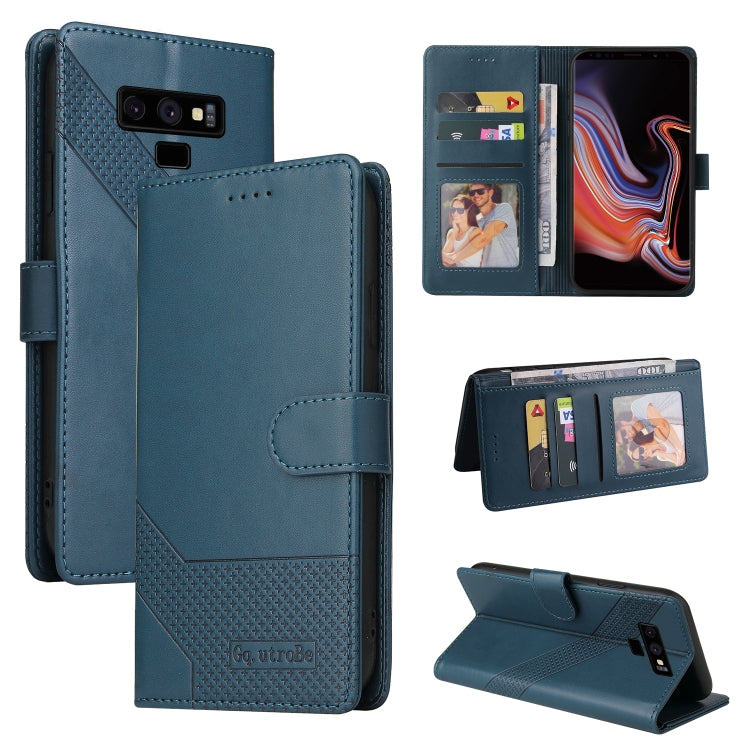 For Samsung Galaxy Note9 GQUTROBE Skin Feel Magnetic Leather Phone Case