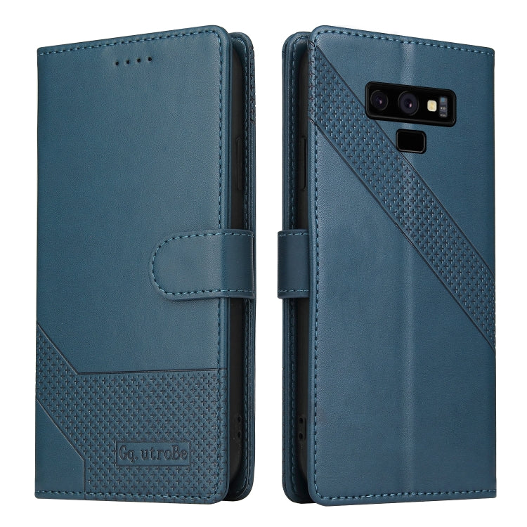 For Samsung Galaxy Note9 GQUTROBE Skin Feel Magnetic Leather Phone Case