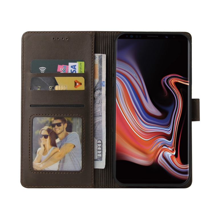For Samsung Galaxy Note9 GQUTROBE Skin Feel Magnetic Leather Phone Case