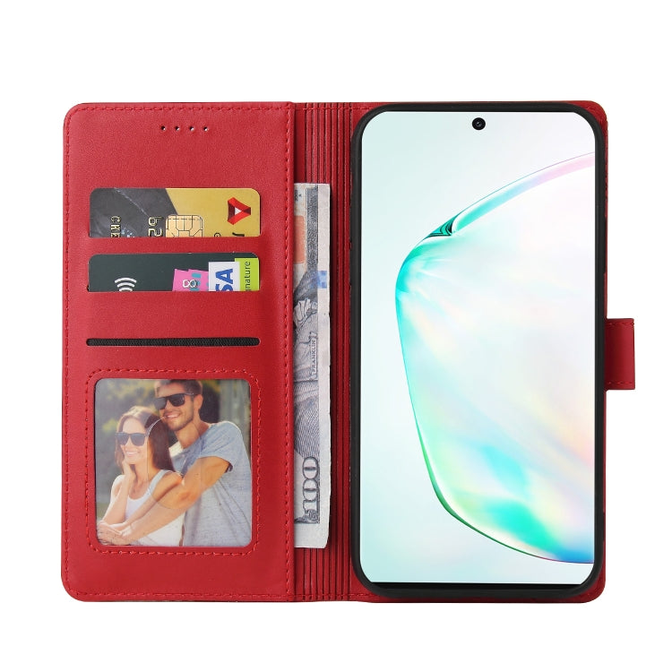 For Samsung Galaxy Note10+ GQUTROBE Skin Feel Magnetic Leather Phone Case