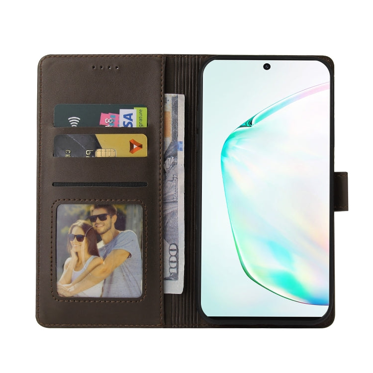 For Samsung Galaxy Note10+ GQUTROBE Skin Feel Magnetic Leather Phone Case