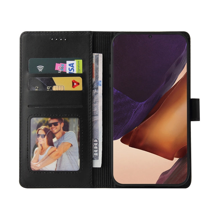 For Samsung Galaxy Note20 Ultra GQUTROBE Skin Feel Magnetic Leather Phone Case
