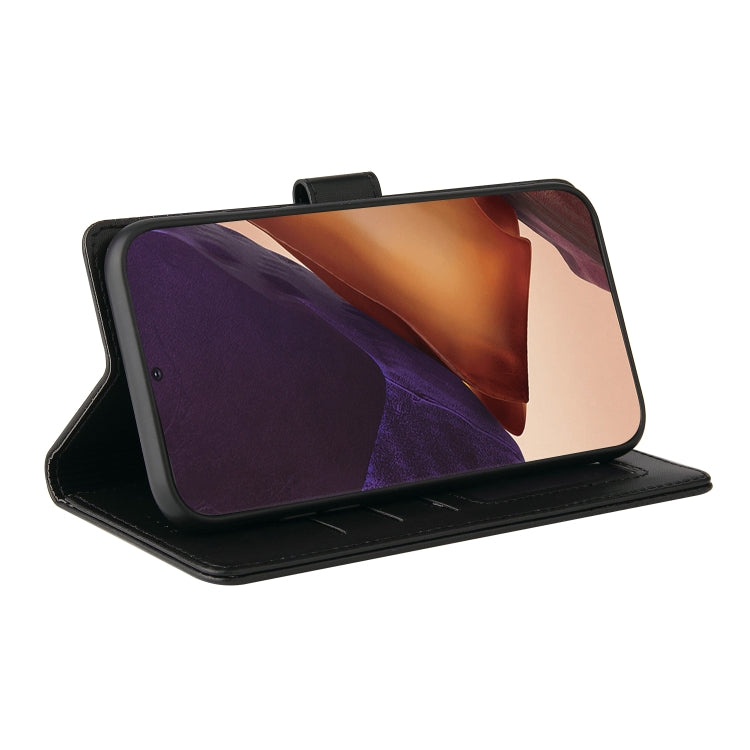 For Samsung Galaxy Note20 Ultra GQUTROBE Skin Feel Magnetic Leather Phone Case