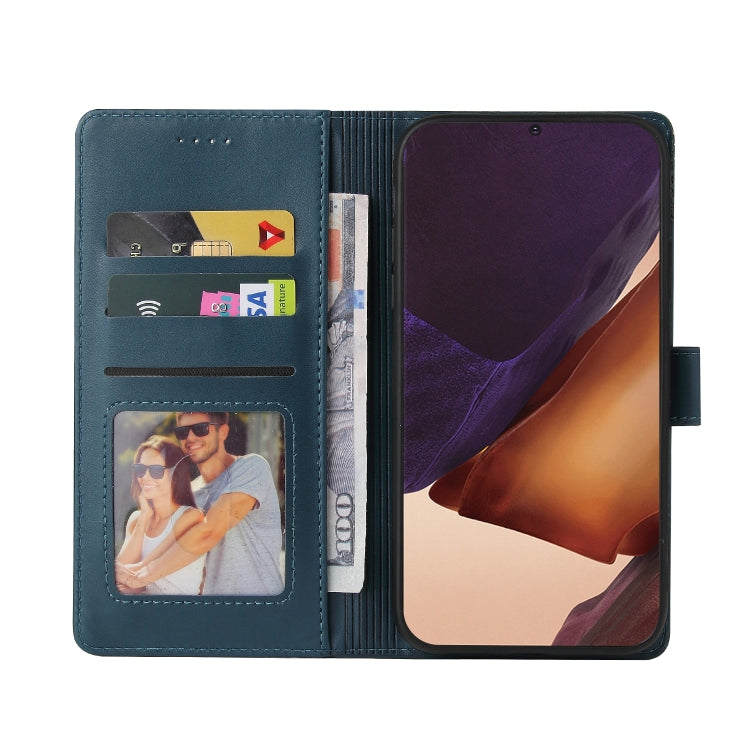 For Samsung Galaxy Note20 Ultra GQUTROBE Skin Feel Magnetic Leather Phone Case