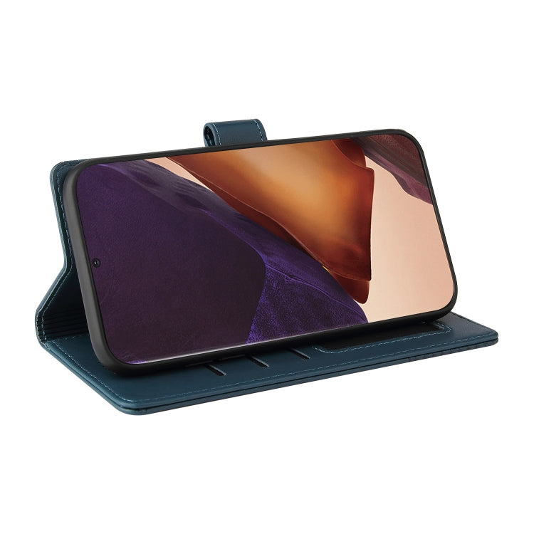 For Samsung Galaxy Note20 Ultra GQUTROBE Skin Feel Magnetic Leather Phone Case