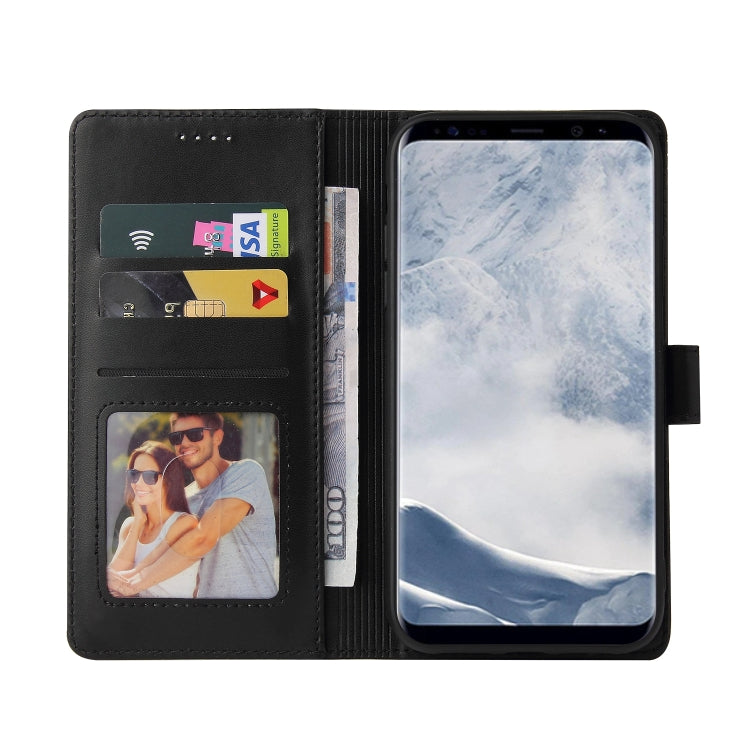 For Samsung Galaxy S8+ GQUTROBE Skin Feel Magnetic Leather Phone Case