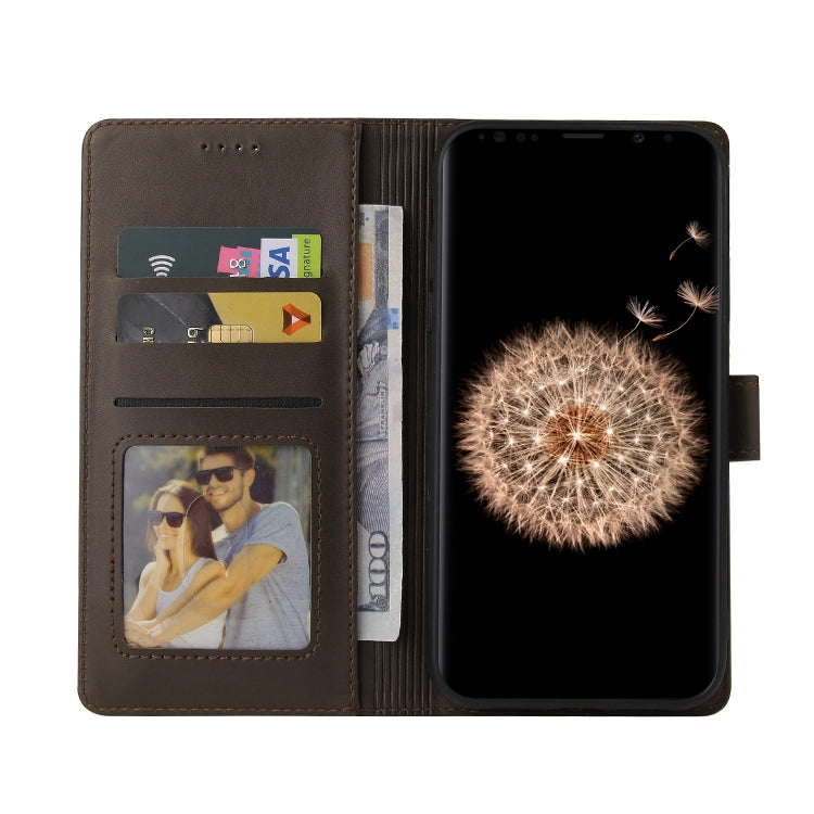 For Samsung Galaxy S9+ GQUTROBE Skin Feel Magnetic Leather Phone Case