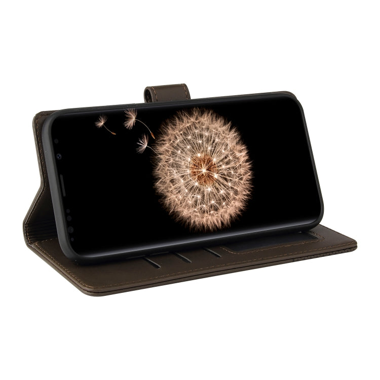For Samsung Galaxy S9+ GQUTROBE Skin Feel Magnetic Leather Phone Case