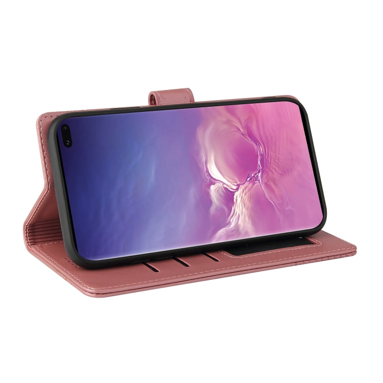 For Samsung Galaxy S10+ GQUTROBE Skin Feel Magnetic Leather Phone Case