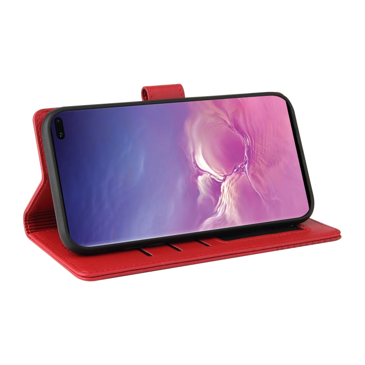 For Samsung Galaxy S10+ GQUTROBE Skin Feel Magnetic Leather Phone Case