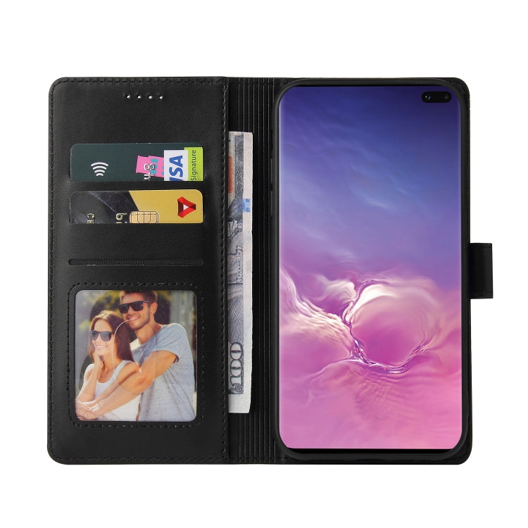 For Samsung Galaxy S10+ GQUTROBE Skin Feel Magnetic Leather Phone Case