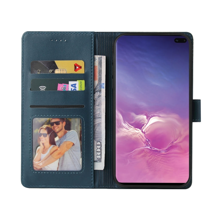 For Samsung Galaxy S10+ GQUTROBE Skin Feel Magnetic Leather Phone Case