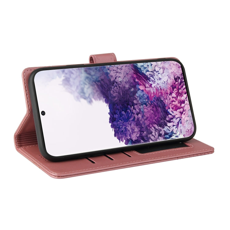 For Samsung Galaxy S20 GQUTROBE Skin Feel Magnetic Leather Phone Case