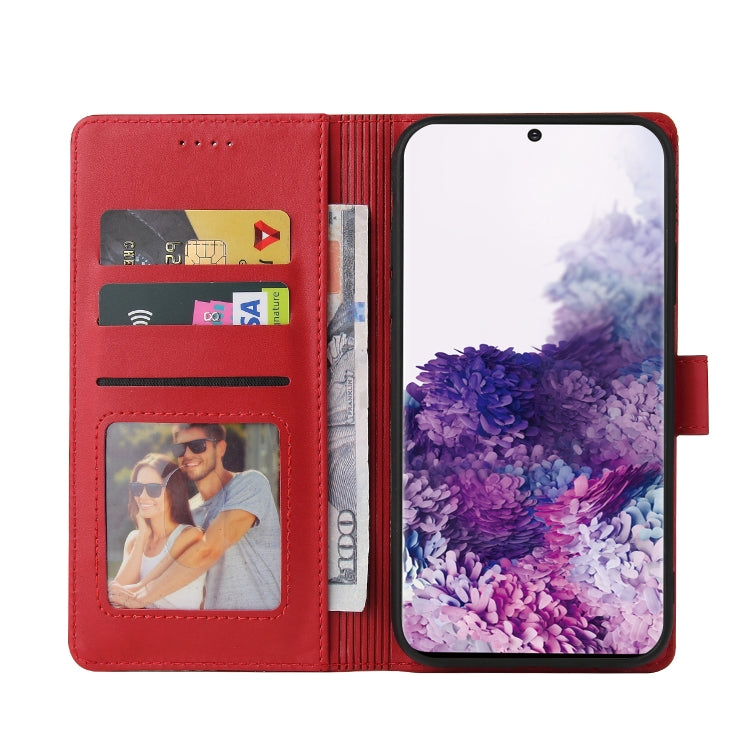 For Samsung Galaxy S20 GQUTROBE Skin Feel Magnetic Leather Phone Case