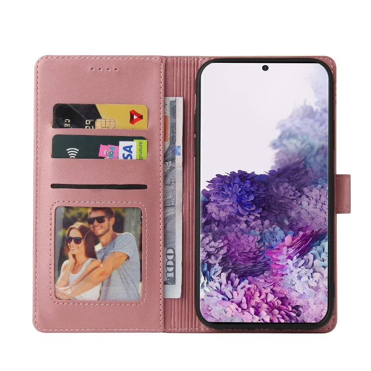 For Samsung Galaxy S20+ GQUTROBE Skin Feel Magnetic Leather Phone Case