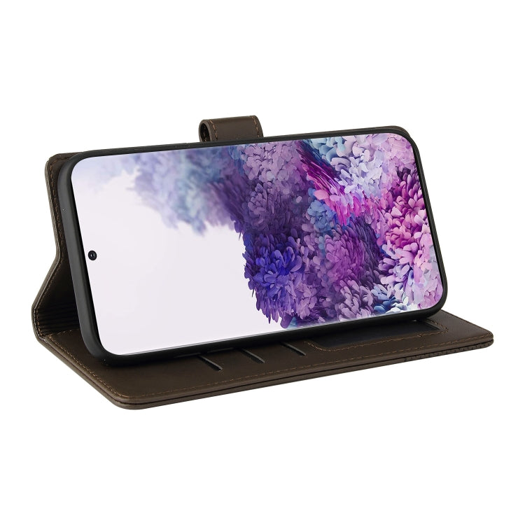 For Samsung Galaxy S20+ GQUTROBE Skin Feel Magnetic Leather Phone Case