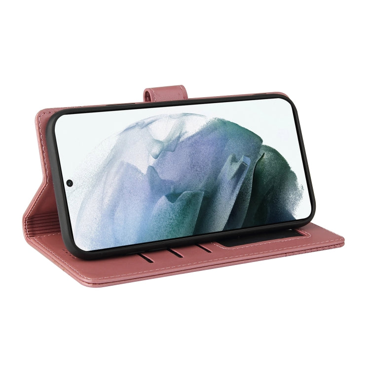 For Samsung Galaxy S22 5G GQUTROBE Skin Feel Magnetic Leather Phone Case