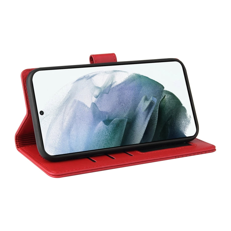 For Samsung Galaxy S22 5G GQUTROBE Skin Feel Magnetic Leather Phone Case