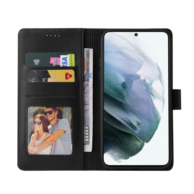 For Samsung Galaxy S22 5G GQUTROBE Skin Feel Magnetic Leather Phone Case