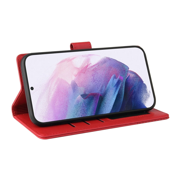 For Samsung Galaxy S22+ 5G GQUTROBE Skin Feel Magnetic Leather Phone Case