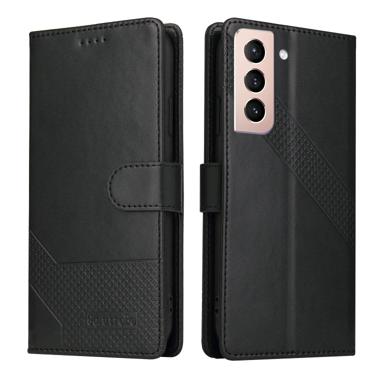 For Samsung Galaxy S22+ 5G GQUTROBE Skin Feel Magnetic Leather Phone Case