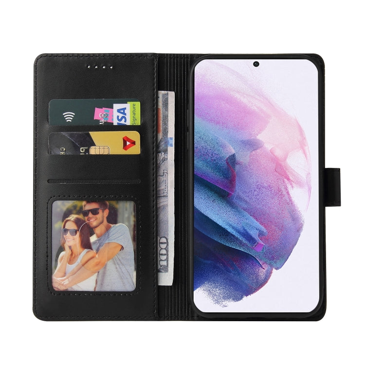 For Samsung Galaxy S22+ 5G GQUTROBE Skin Feel Magnetic Leather Phone Case