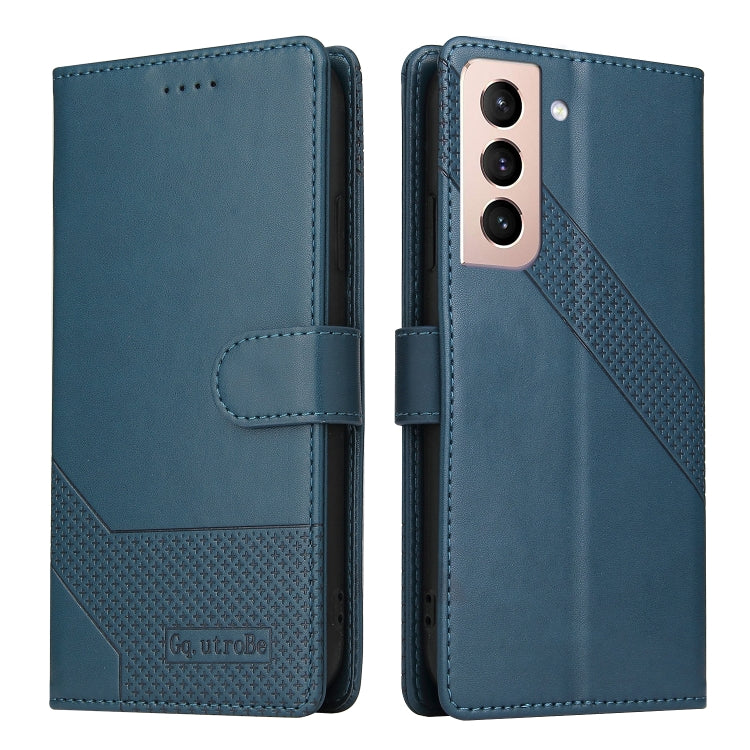 For Samsung Galaxy S22+ 5G GQUTROBE Skin Feel Magnetic Leather Phone Case