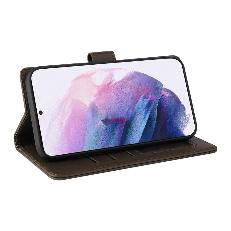 For Samsung Galaxy S22+ 5G GQUTROBE Skin Feel Magnetic Leather Phone Case