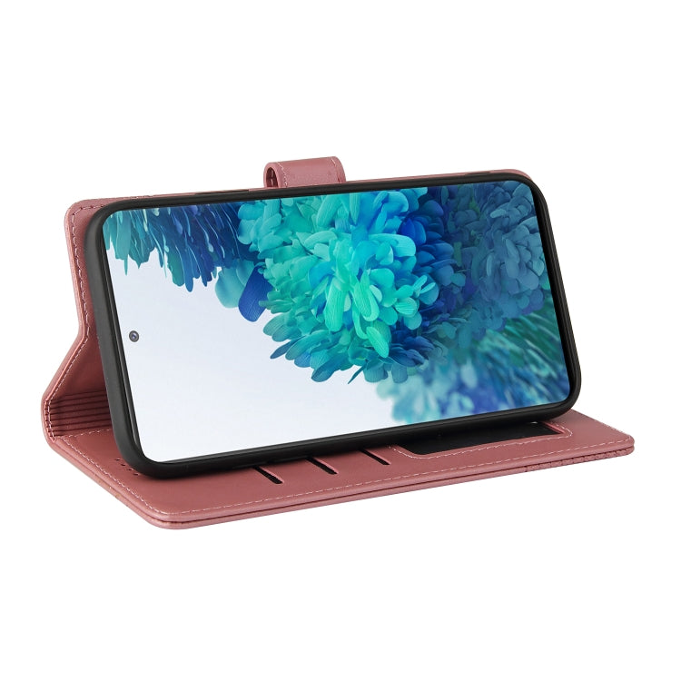 For Samsung Galaxy S20 FE GQUTROBE Skin Feel Magnetic Leather Phone Case